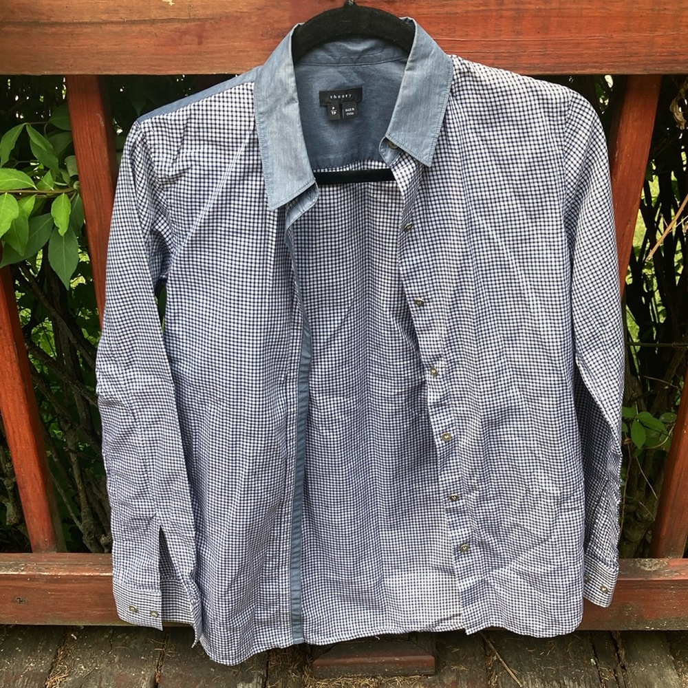 Theory Button-Up - image 1